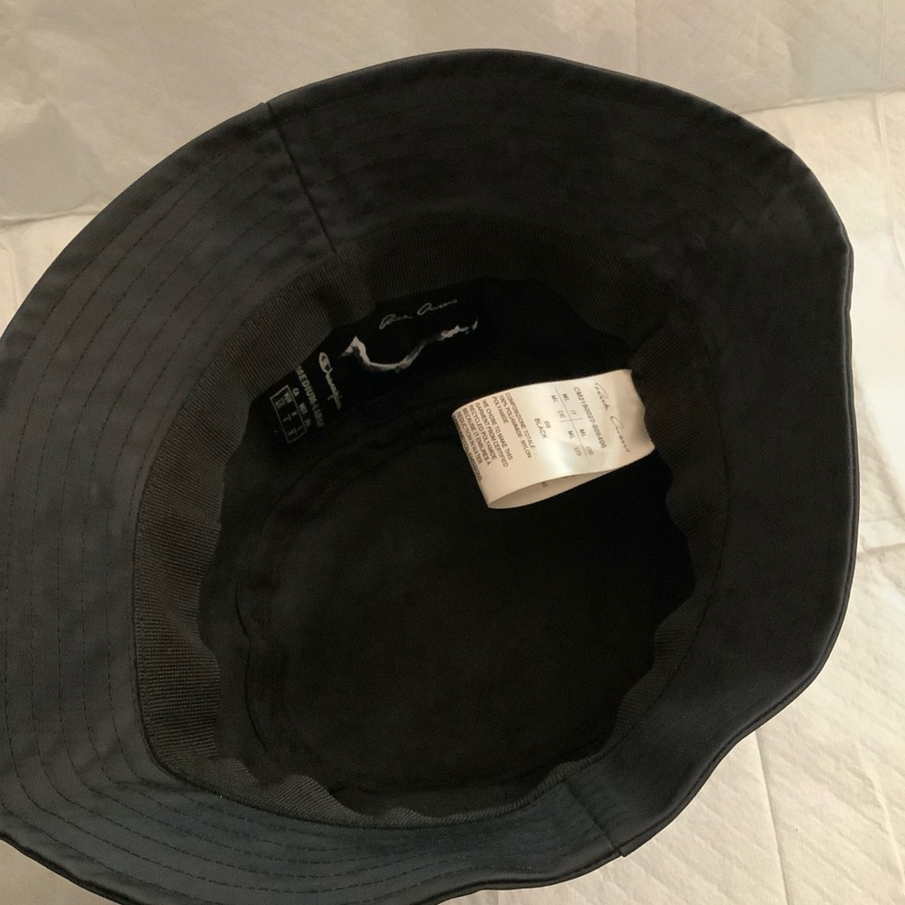 Rick Owens X Champion GILLIGAN HAT IN BLACK NYLON Size M/L CM21S0022-805…​​​​ - Picture 12 of 16